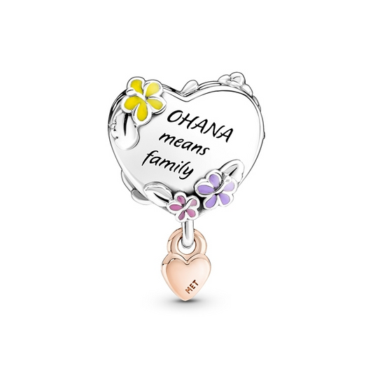 Lilo & Stitch Ohana  Inspired Charm