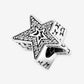 Sparkling Asymmetric Star Charm