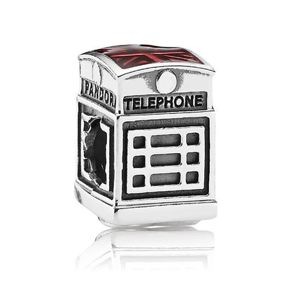 London Calling Phone Booth Charm