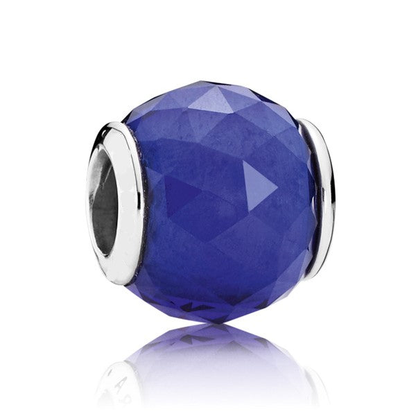 Royal-Blue Geometric Facets Charm