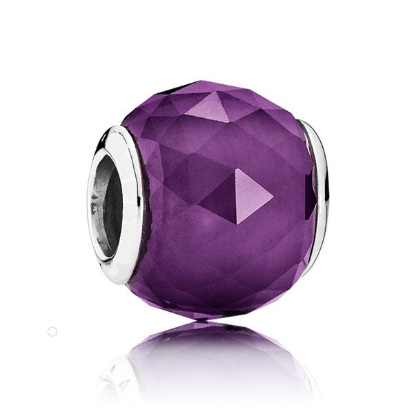 Royal-Purple Geometric Facets Charm