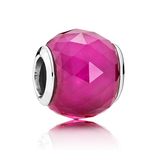 Synthetic Ruby Geometric Facets Charm