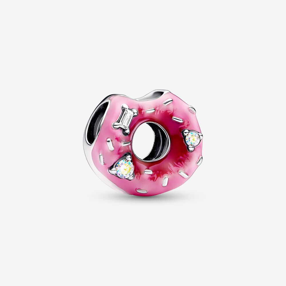 Sparkling Sprinkled Doughnut Charm – Forever Charms