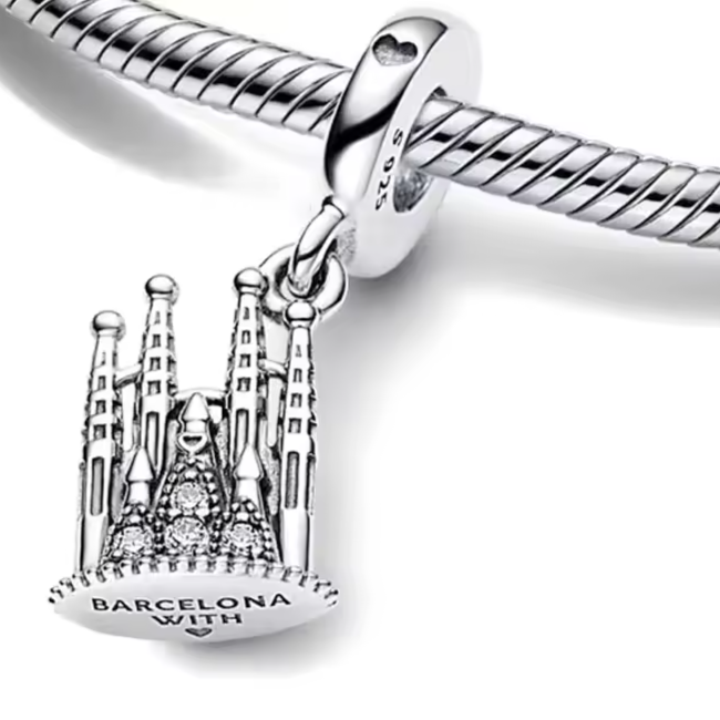 Barcelona Castle Dangle Charm