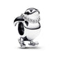 Skiing Penguin Charm