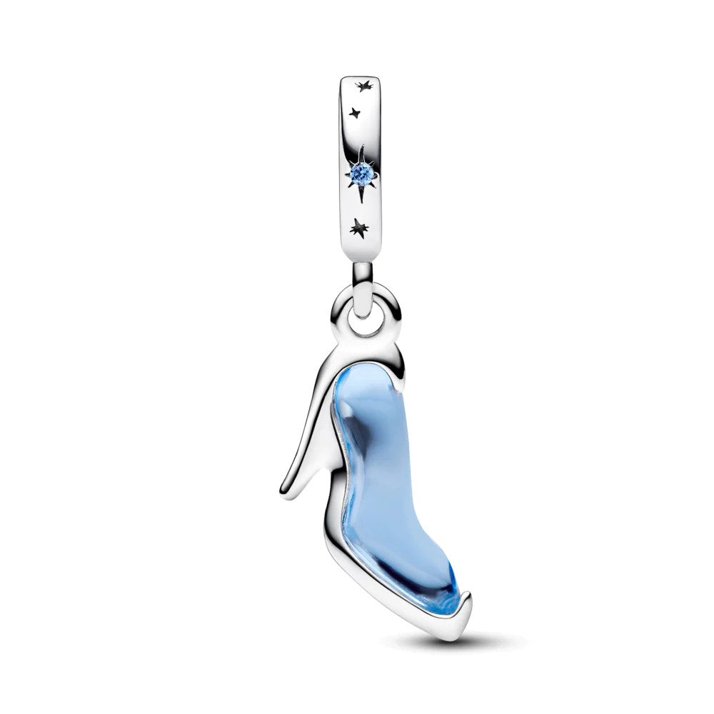 Cinderella Glass Slipper Dangle Charm