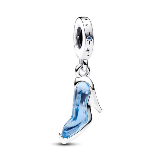 Cinderella Glass Slipper Dangle Charm