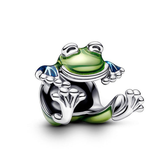 Climbing Frog Charm