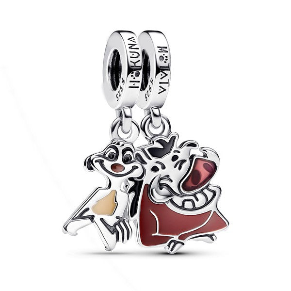 The Lion King Timon and Pumbaa Splittable Dangle – Forever Charms