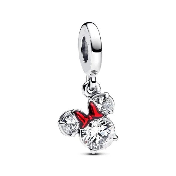 Minnie Mouse Sparkling Silhouette Dangle Charm