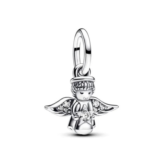 Sparkling Angel Dangle Charm