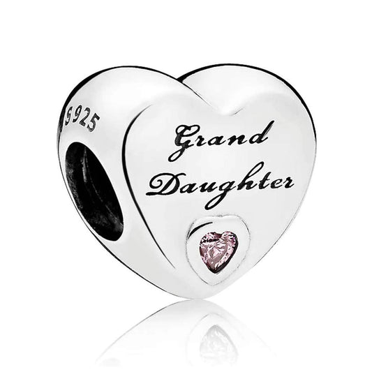 Granddaughter Heart Charm