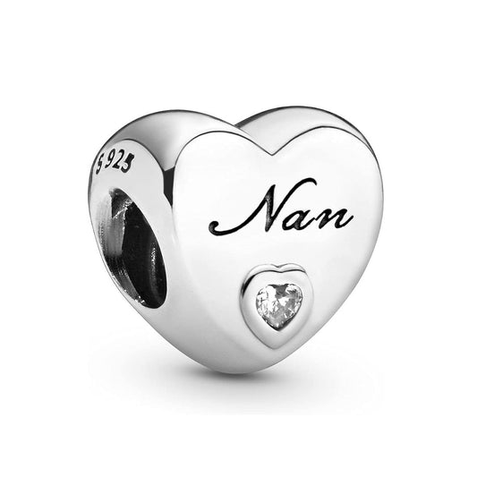 Nan Heart Charm