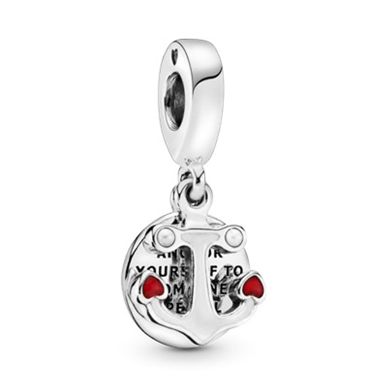 Anchor of Love Double Dangle Charm