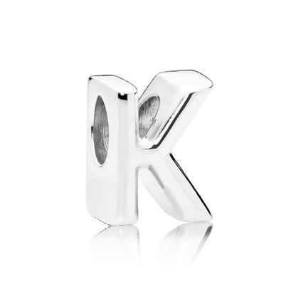 Open Letter Alphabet Charm