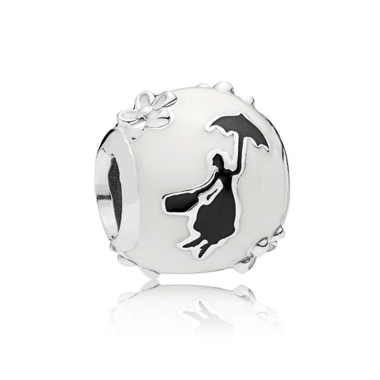 Mary Poppins Silhouette Ball Charm