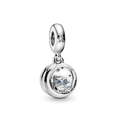 Always By Your Side Owl Double Dangle Charm