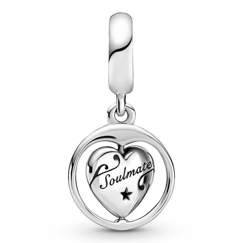 Spinning Forever & Always Soulmate Dangle Charm