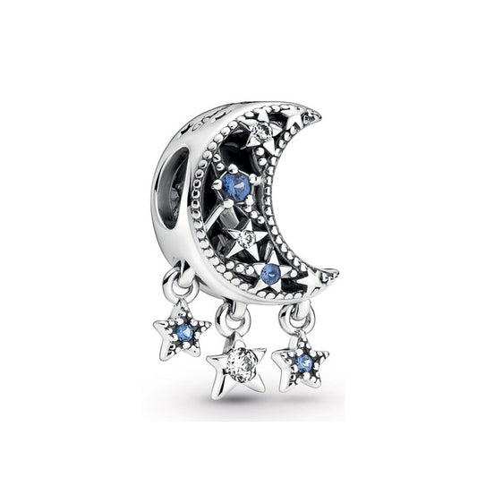 Star and Crescent Moon Charm