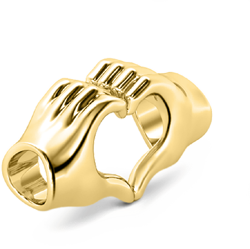 Forever in Our Hearts Charm - Gold