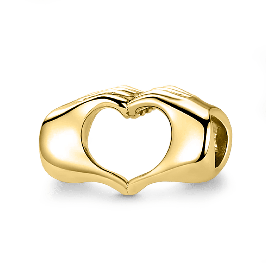 Forever in Our Hearts Charm - Gold