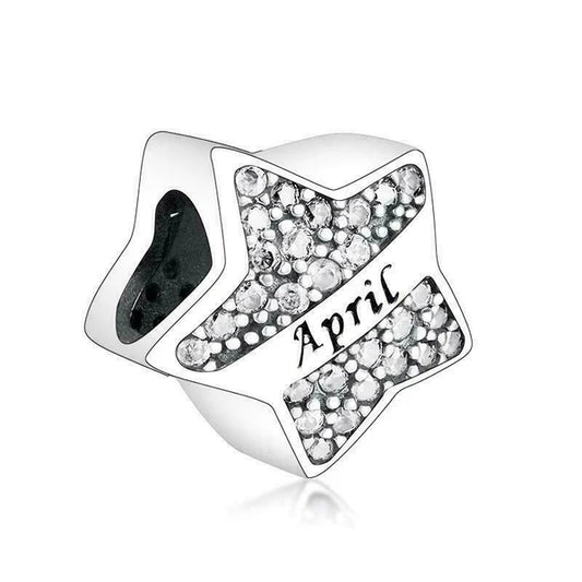 Star Birthstone Charm