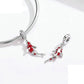 Koi Fish Dangle Charm - Red