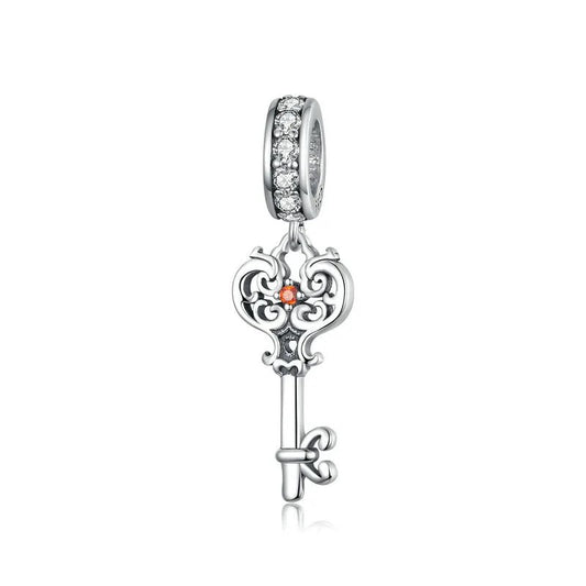 Heartslock Key Dangle Charm