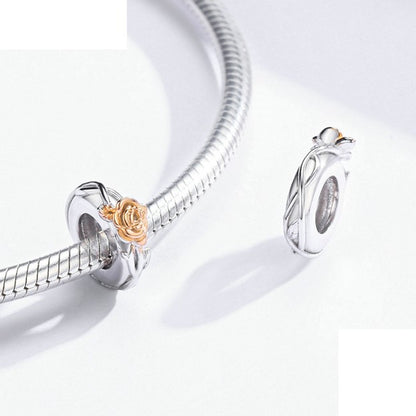 The Rose Spacer Charm
