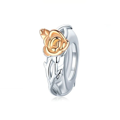 The Rose Spacer Charm