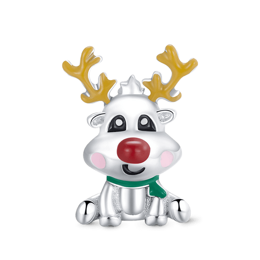 Cute Christmas Reindeer Charm