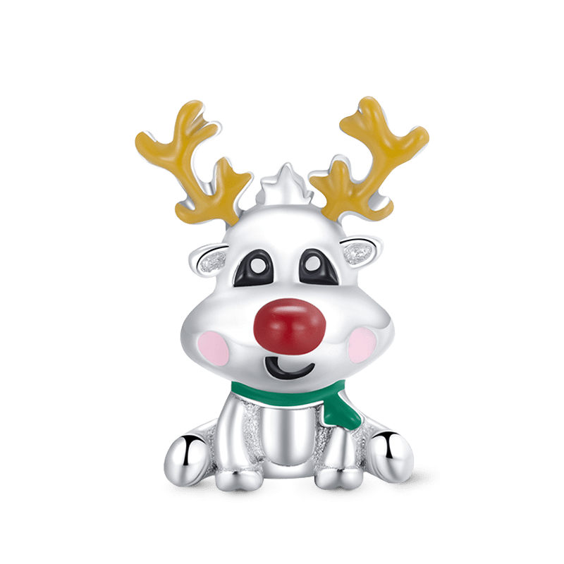 Cute Christmas Reindeer Charm