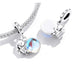 Astronaut & The Moon Dangle Charm