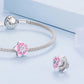 Pink Flower Charm