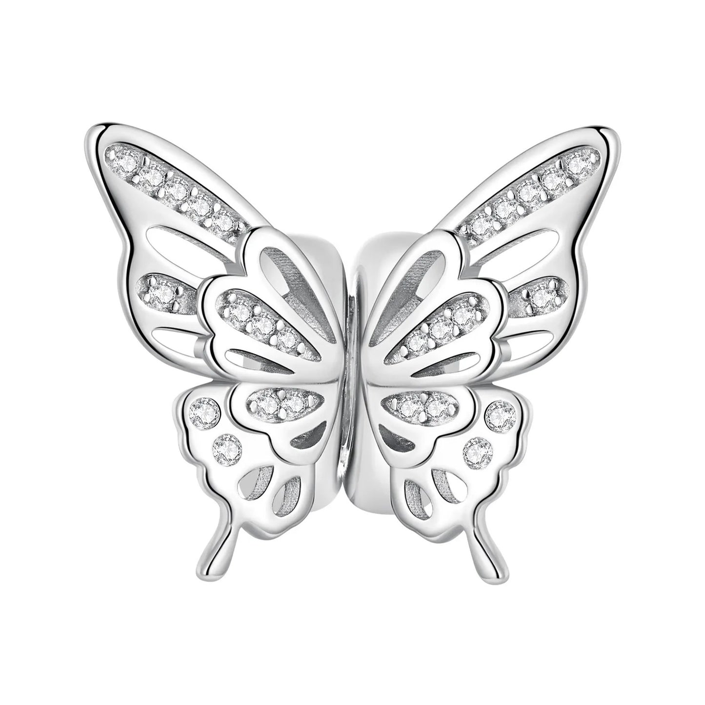 Butterflies Stopper Charm - Split