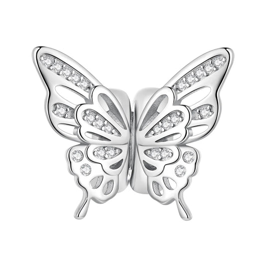 Butterflies Stopper Charm - Split