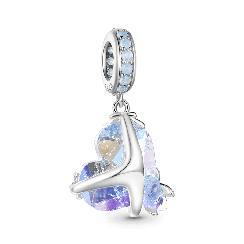 Blue Sea World Pendant Dangle Charm