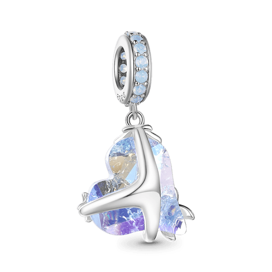 Blue Sea World Pendant Dangle Charm