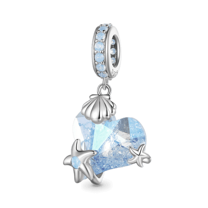 Blue Sea World Pendant Dangle Charm