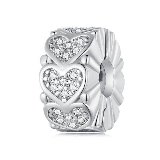 Hearts Clip Charm