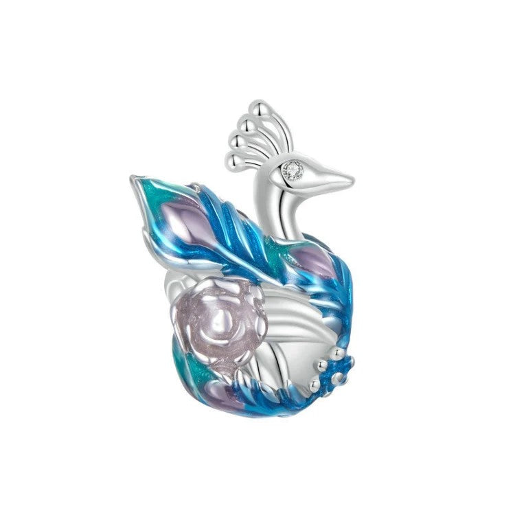 Peacock Charm