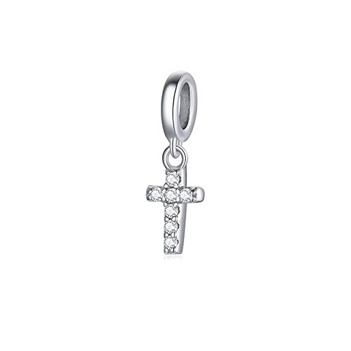 Sparkling Cross Dangle Charm