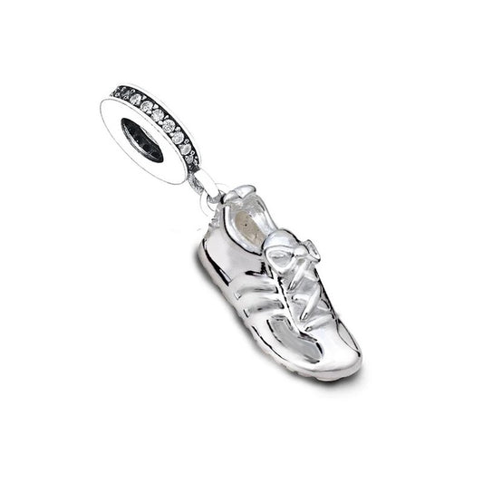 Born To Run Sneaker Shoe Dangle Charm