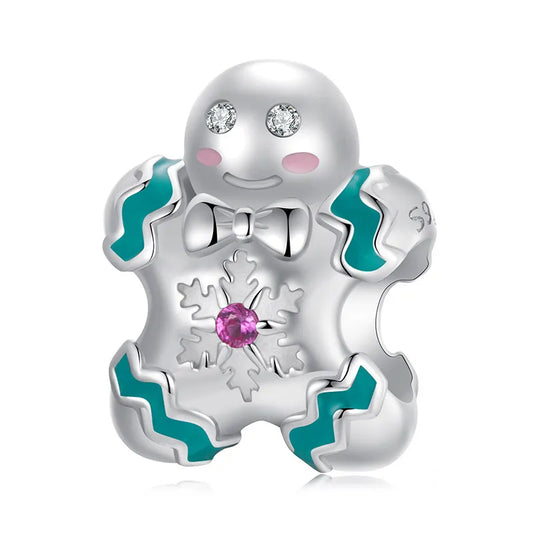 Gingerbread Man Charm - 2
