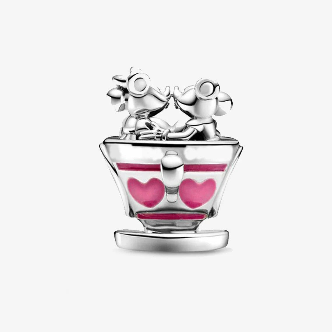 Mickey and Minnie Teacups Charm