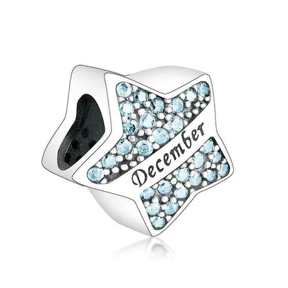 Star Birthstone Charm
