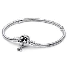 Disney Pixy Dust Clasp With Castle Dangle Bracelet