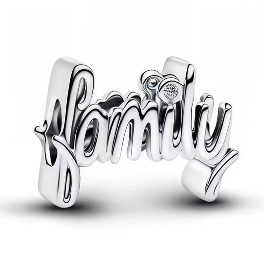 Handwritten Family Charm