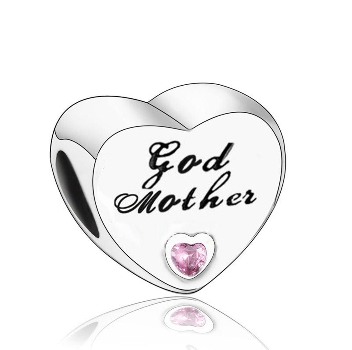 Godmother Heart Charm