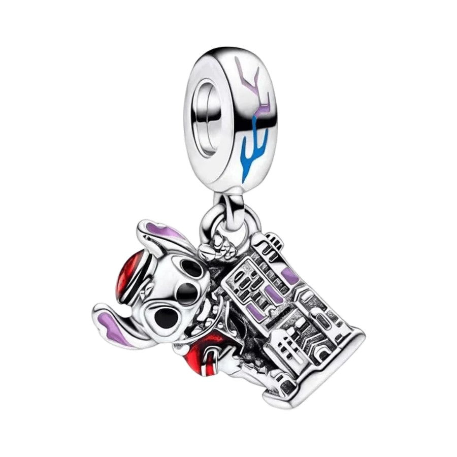 Stitch Hollywood Tower Hotel Tower of Terror Bellhop Dangle Charm